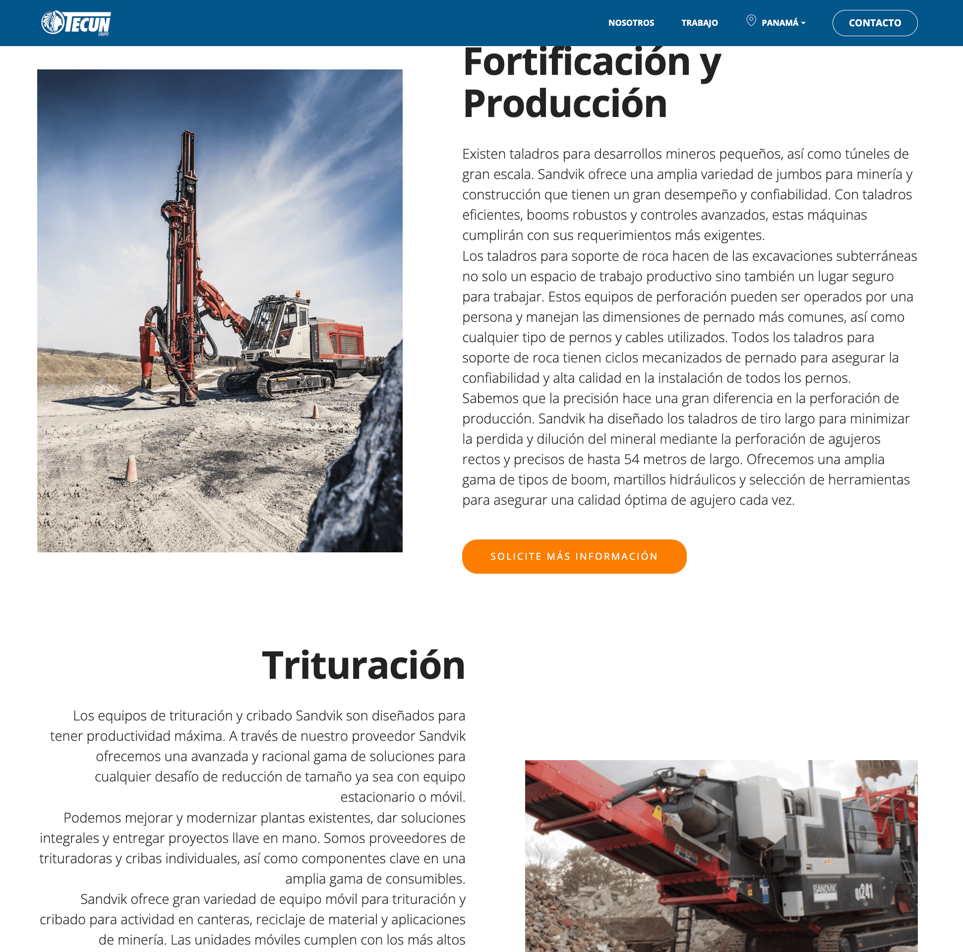 Grupo Tecun interiores